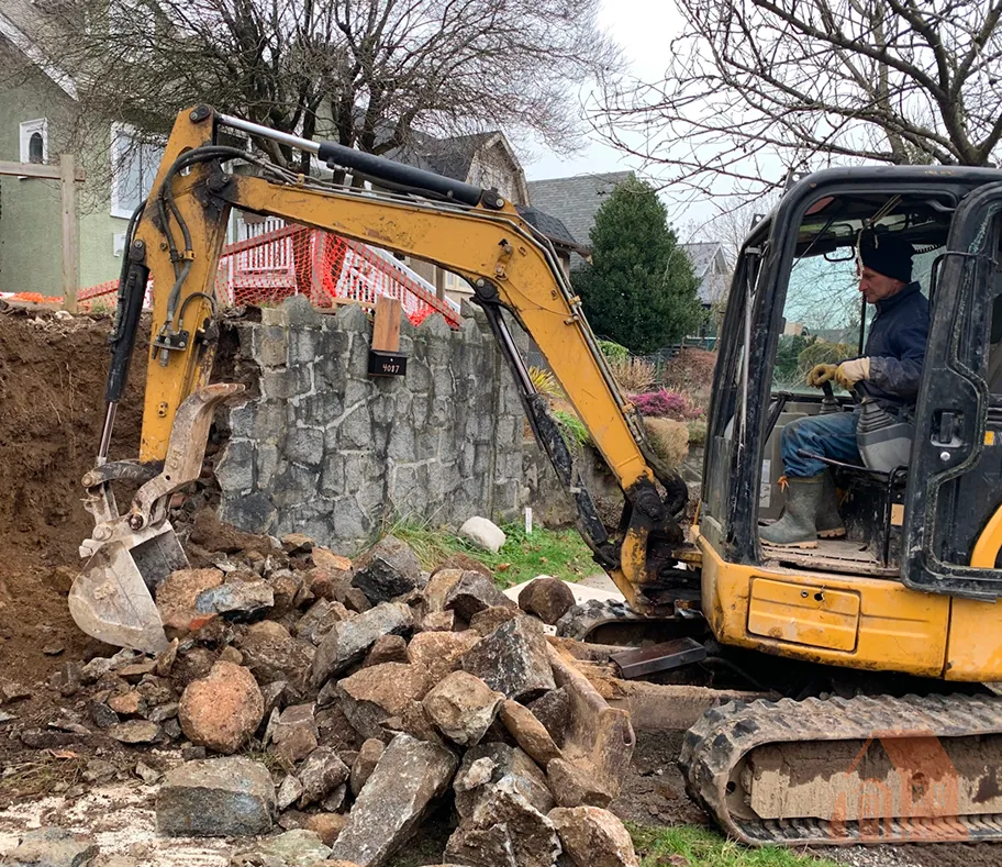 Excavating